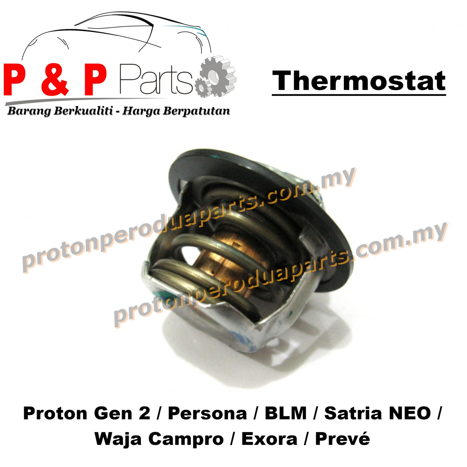 Thermostat For Proton Gen Persona Blm Satria Neo Waja Campro Exora