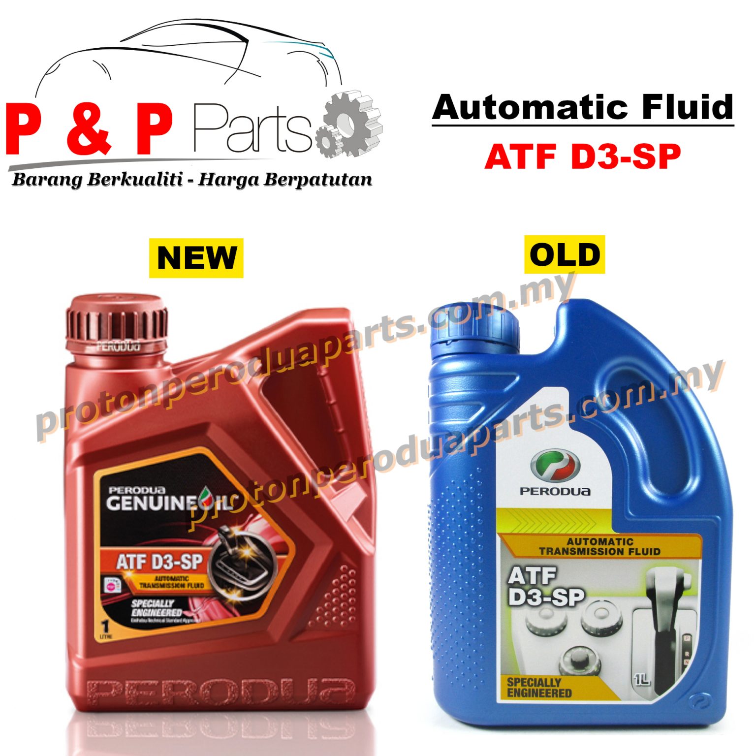Perodua D3  SP ATF  1 litre  Perodua SP3 Genuine Automatic