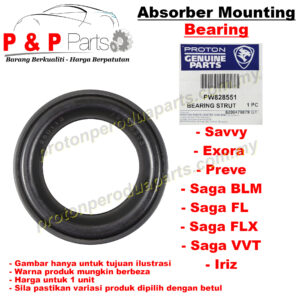 Front Absorber Mounting Bearing for Proton Savvy Exora Preve Saga BLM FL FLX VVT Iriz