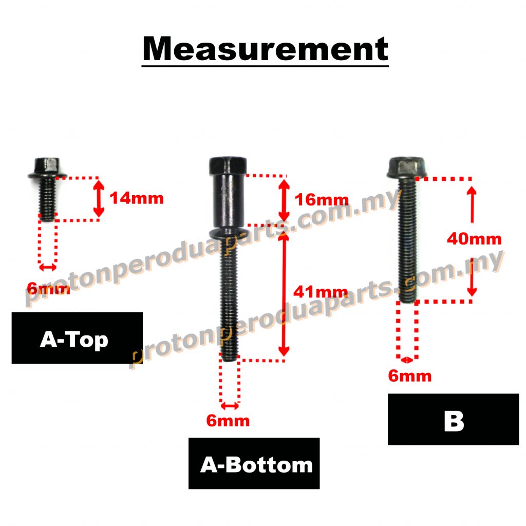 Bolt Screw Valve Engine Penutup Cover Enjin Campro Iafm Proton Saga Blm Persona Old Original
