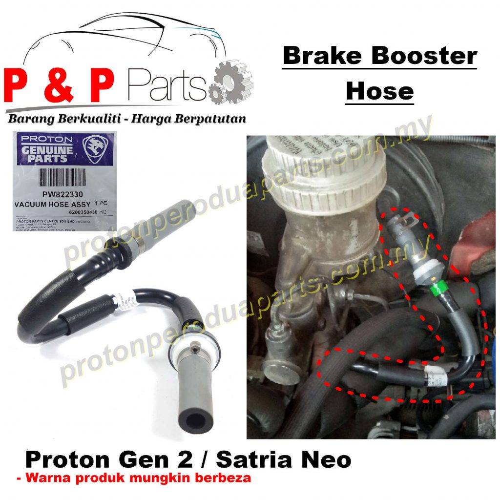 Brake Booster Servo Hose Proton Gen Satria Neo Proton Perodua Parts Online Store For