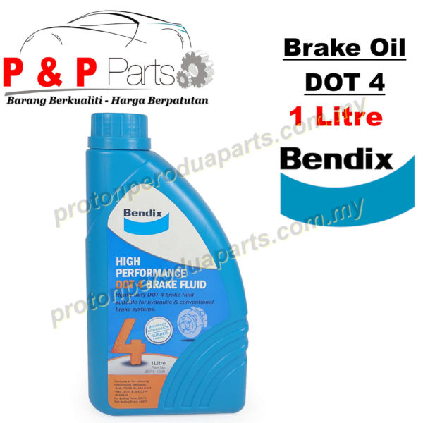 Brake-oil-Dot4-Bendix-Blue