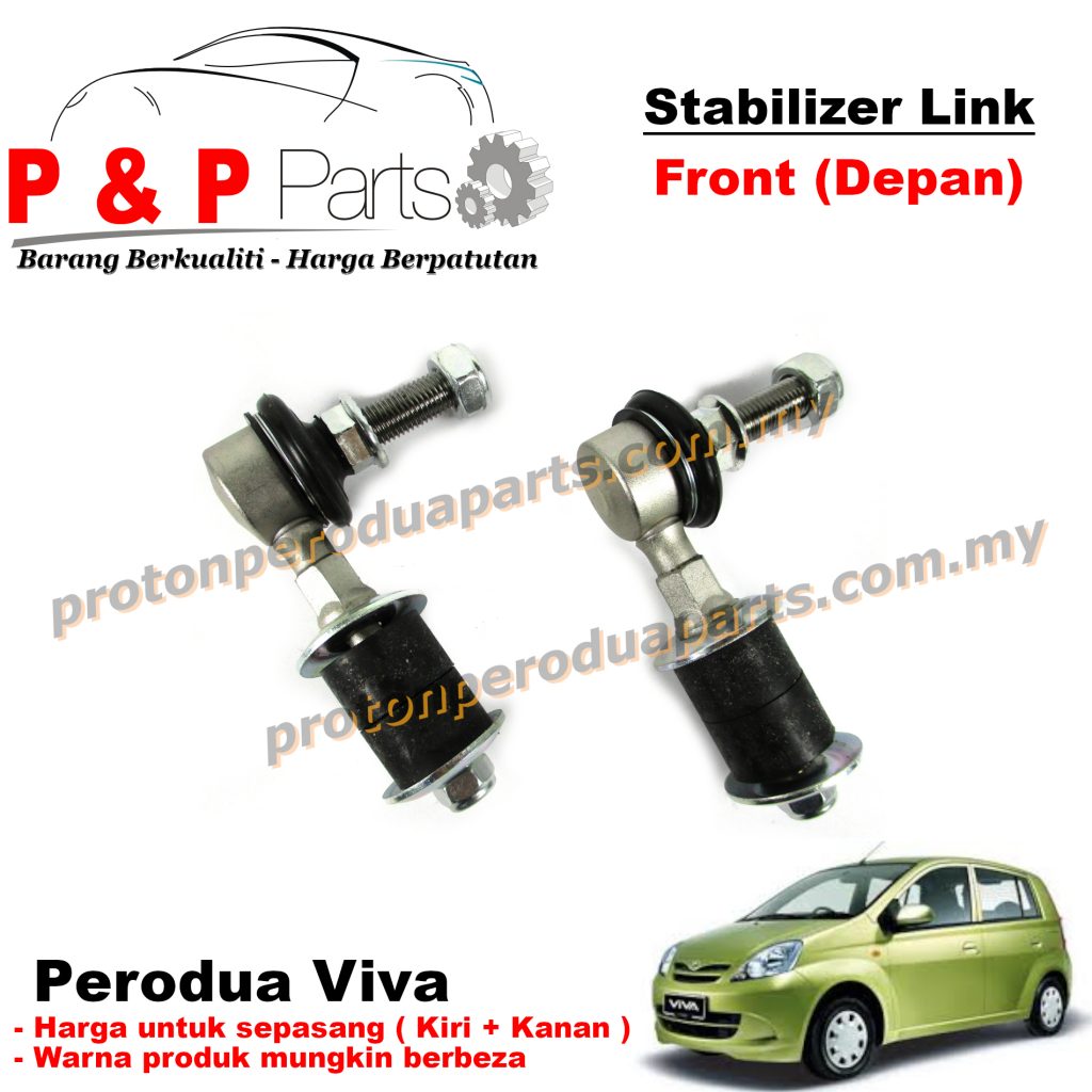 Front Absorber Stabilizer Suspension Link Depan - Perodua Viva - 2 pcs