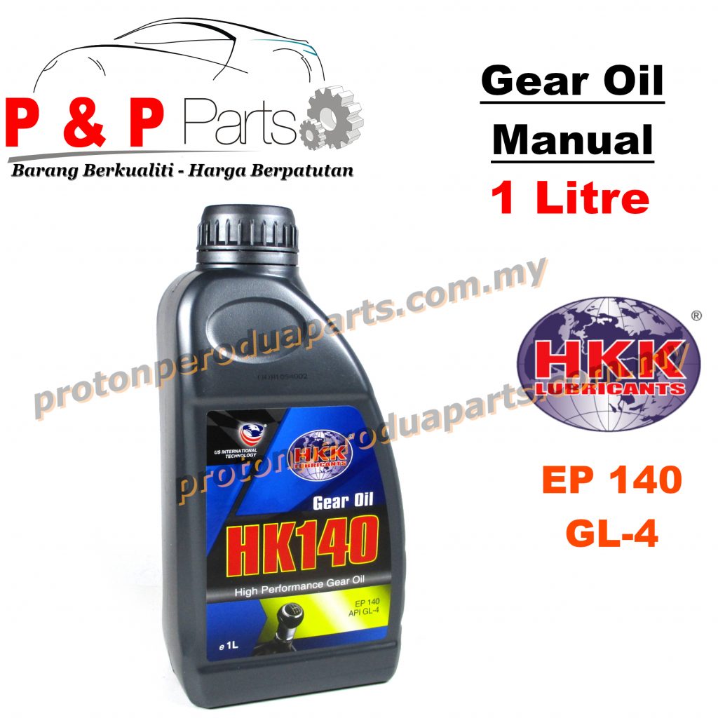 Manual Gear Oil EP 140 Manual Transmission Fluid GL4 - Minyak Gear Manual - 1 Liter