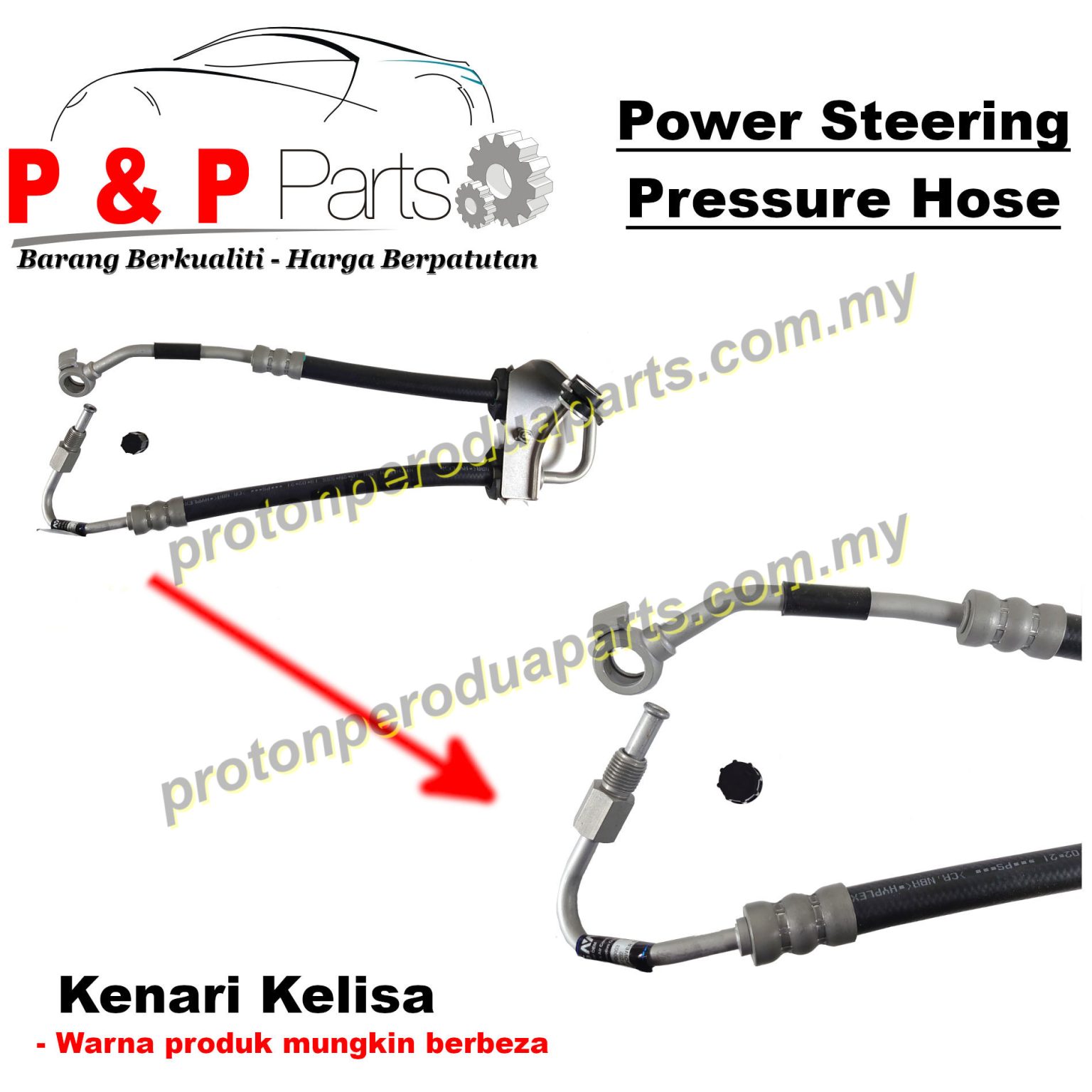 Perodua Kenari Kelisa Power Steering Pressure Hose - Proton Perodua