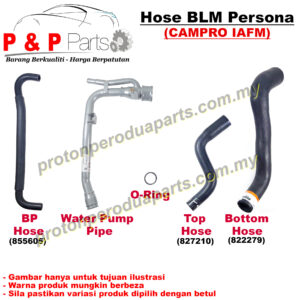 Loose Pack Water Coolant Hose Air Proton BLM Persona IAFM