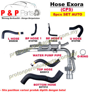 Water Coolant Hose Air Proton Exora CPS