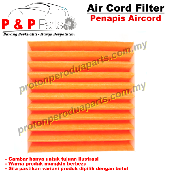Cabin Air Conditioner Aircond Filter - Perodua Myvi Lagi Best D20N Alza Axia Bezza