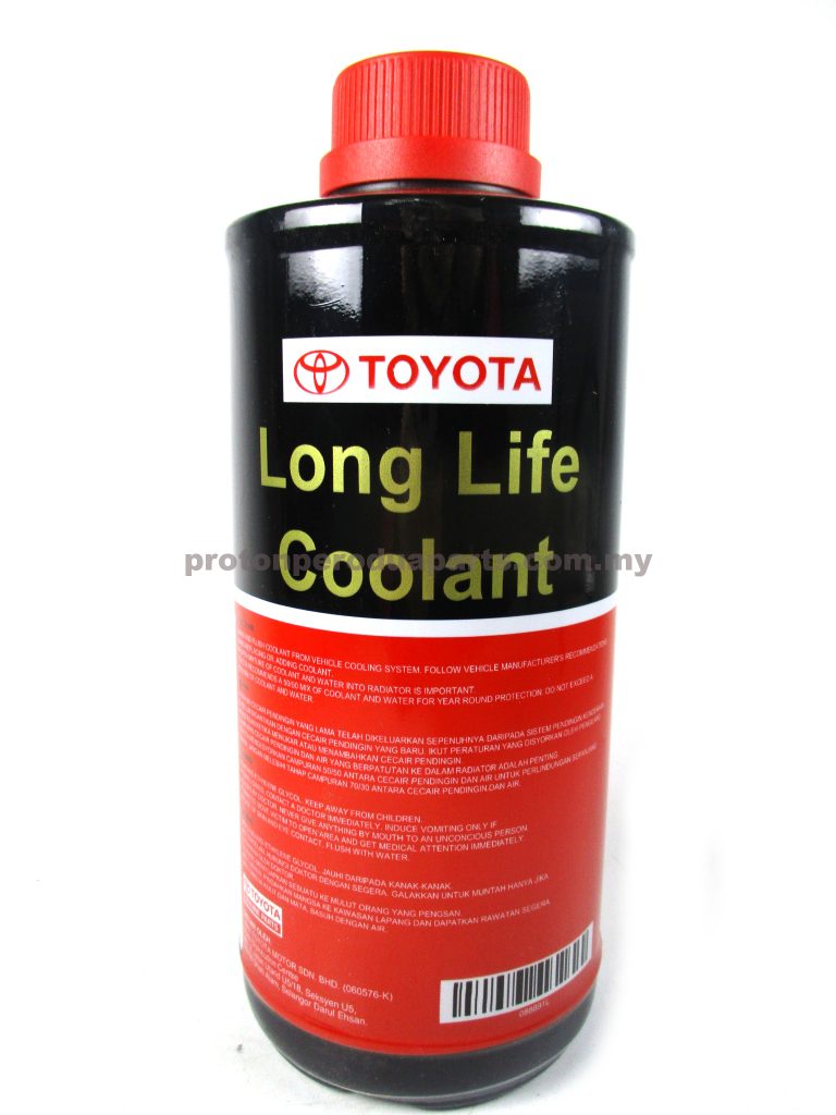 toyota red coolant