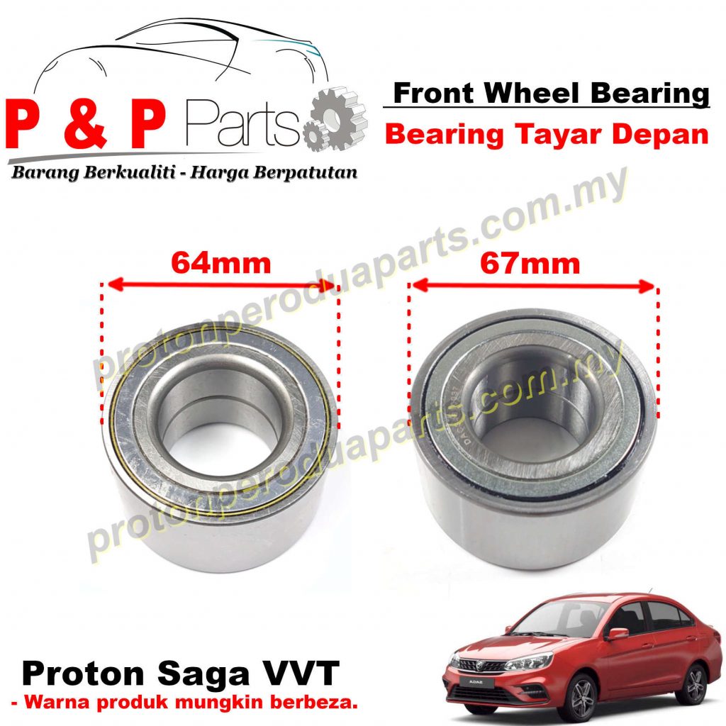 Front Wheel Bearing Tayar Depan Proton Saga Vvt Pc Proton