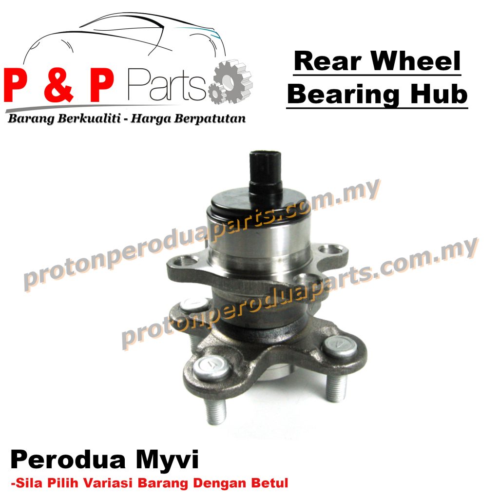 Rear Wheel Bearing Hub For Perodua Myvi 1.0 1.3 1.5 Eco - NEW - Proton ...