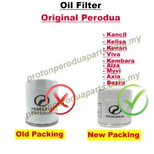 Engine Oil Filter for Perodua Kancil Kenari Kelisa Myvi - PERODUA ORIGINAL